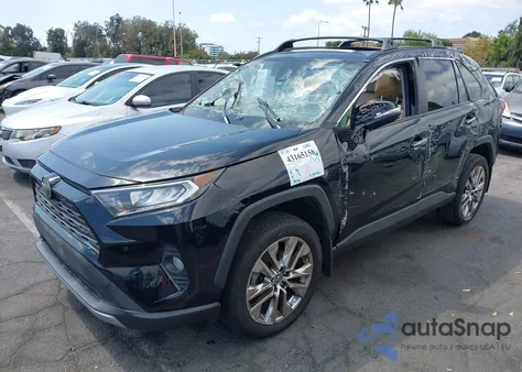 2019 Toyota Rav4 Limited from USA, damaged, VIN JTMY1RFV7KD505987